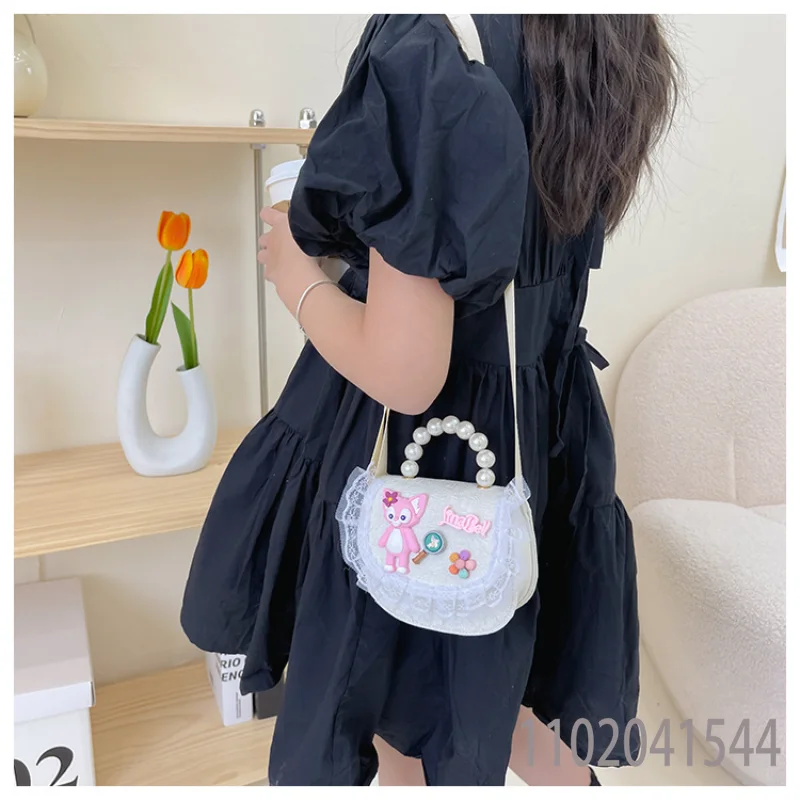 Disney Kids Crossbody Bag for Girl Lina Belle Shoulder Bag Cartoon Cute Multi-color Mini Bag for Children Birthday Holiday Gift