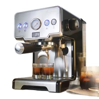 crm3605 coffee machine home 15bar coffee maker espresso maker 1450w semi automatic pump type cappuccino milk bubble maker
