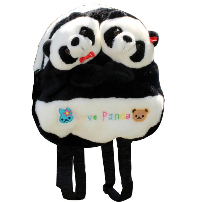 Children Panda Backpack Baby Boy Girl Bags Pupil Cartoon Cute Backpack Outdoor Travel Backpack Gift