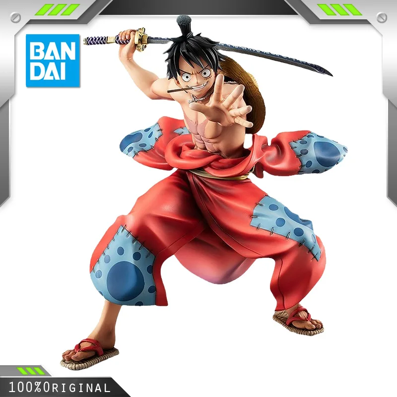 

BANDAI ONE PIECE Luffytarou Action Toy Figures Anime Surroundings Finish Product Christmas Gifts