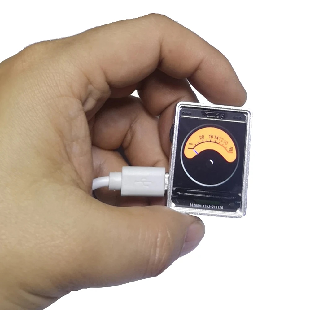 Индикатор уровня в ритме музыкального спектра с голосовой активацией