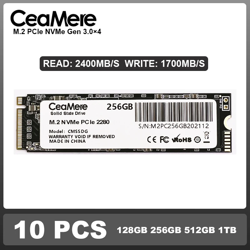 M.2 SSD NVMe Pcie 128 ГБ 256 512 ТБ жесткий диск M2 твердотельный накопитель внутренний для