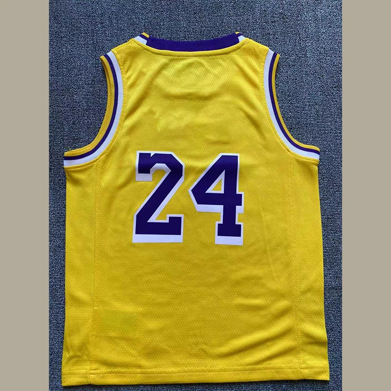 

Basketball Jerseys Kids Outdoor Sportswear Sets Boys Girl Clothes Sleeveless Custom Name + Number Curry Iverson Butler James