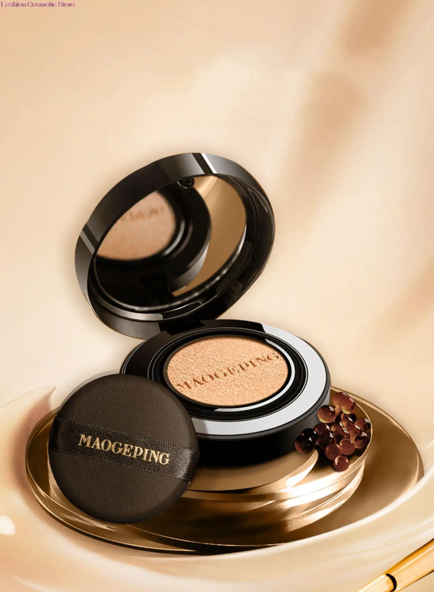 

MAOGEPING Beauty 14g Luxury Caviar Flawless Air Cushion Liquid Foundation Concealer Moisturizing And Nourishing Air Cushion