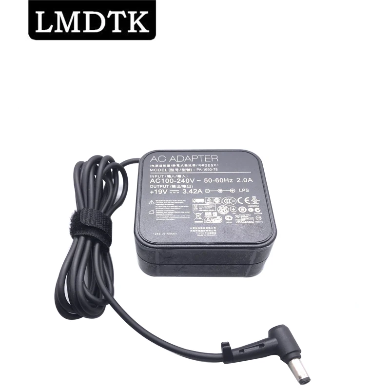 

LMDTK New Laptop Adapter Charge Notebook 19V 3.42A 65W For ASUS UX21 UX31A UX32A UX301 U38N UX42VS UX50 UX52VS