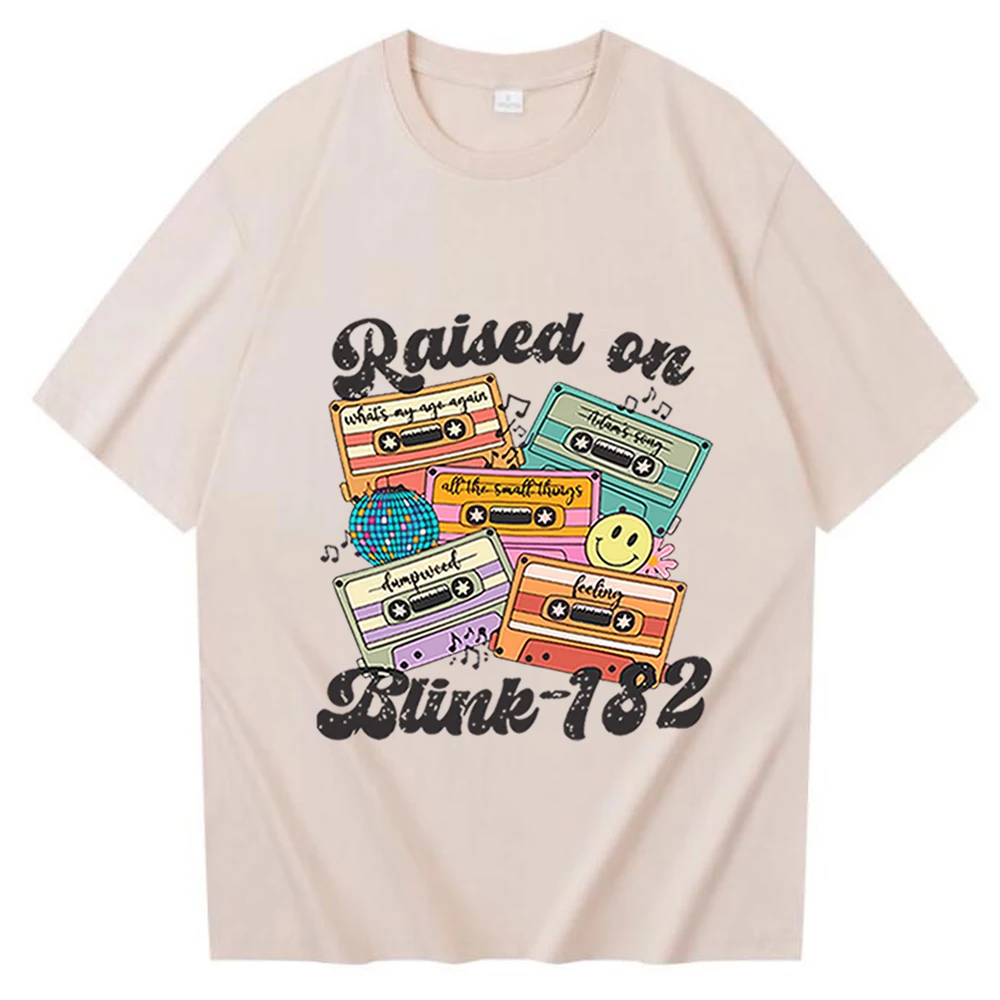 Рубашка с коротким рукавом и круглым вырезом в стиле Харадзюку