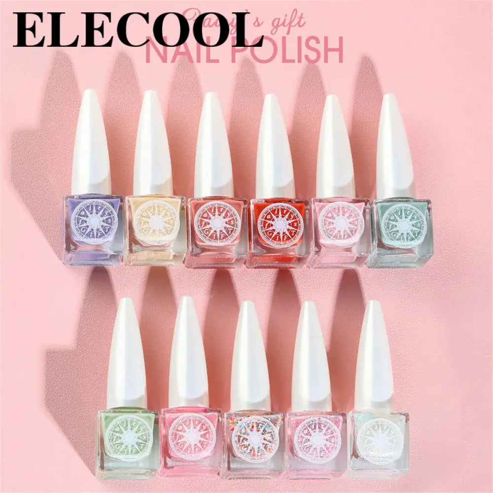 

Water-based Nail Polish Durable 25 Colors Semi-permanent Varnish Non Peelable Long-lasting Matte Nail Gel Nail Polish No Baking