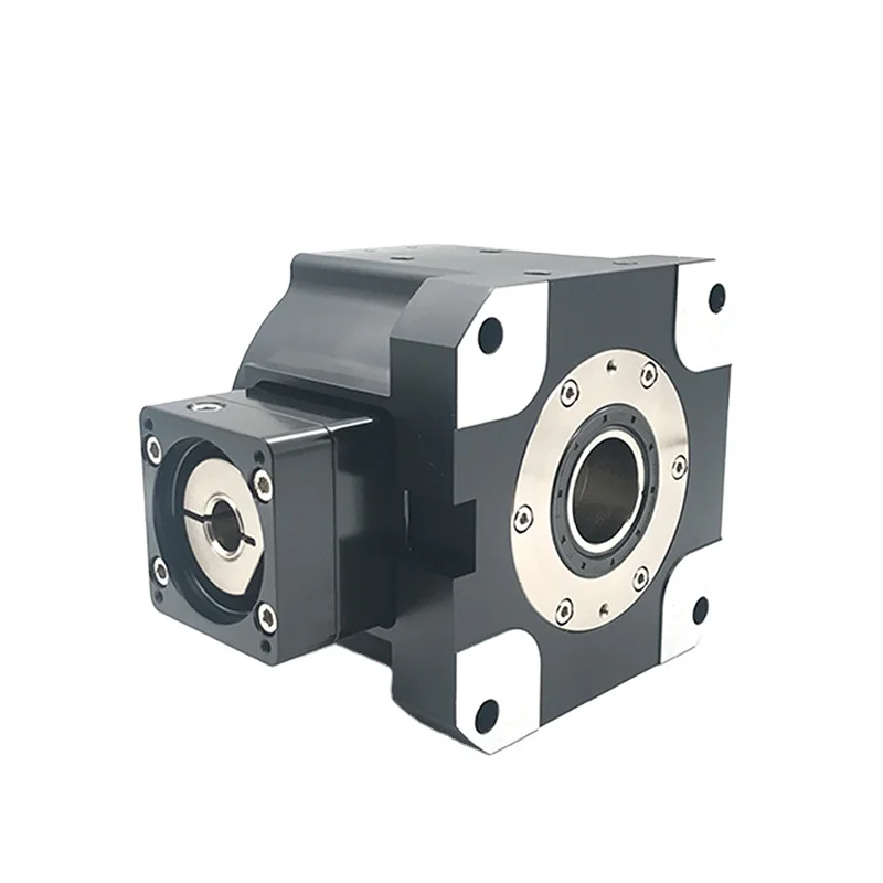 

G+ GSA45 For 100w Servo Motor Small Right Angle Speed Reducer Hollow Rotary Table Rotary Table Indexing