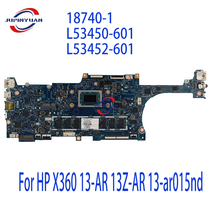 

Материнская плата для ноутбука HP X360 13-AR 13Z-AR 13-ar015nd 18740-1