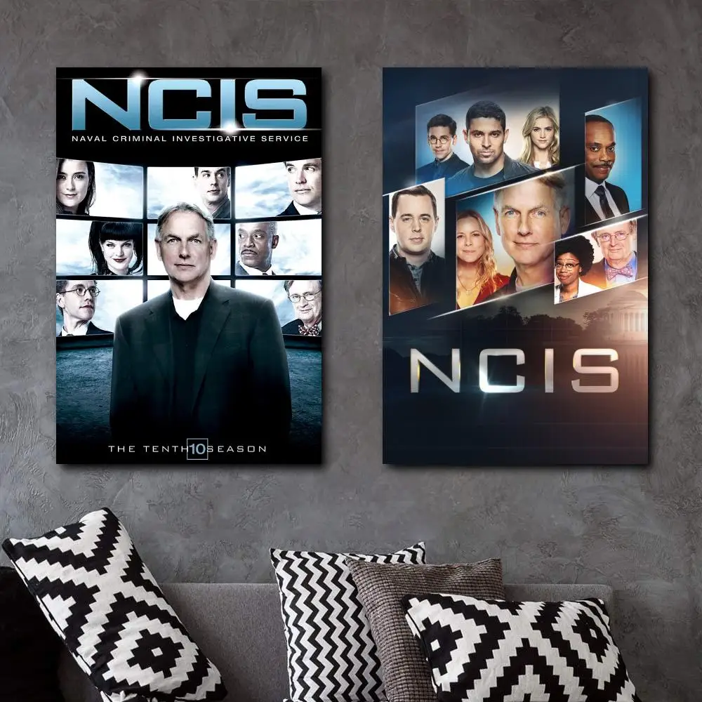 

NCIS Movie TV Show Poster Low Poly Poster Premium Painting Canvas Prints Bedroom Large home decor Wall Art Picture canvas