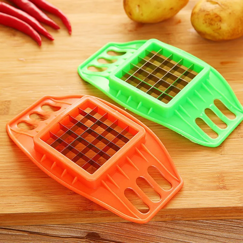 Stainless Steel Vegetable Potato Slicer Cutter Chopper Chips Making Tool Cutting Fries Kitchen Accessories Gadgets |
