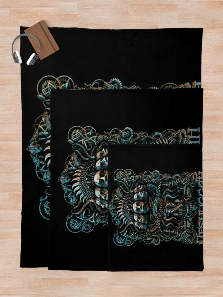 Классическое Одеяло MESHUGGAH накидка на диван спальный мешок