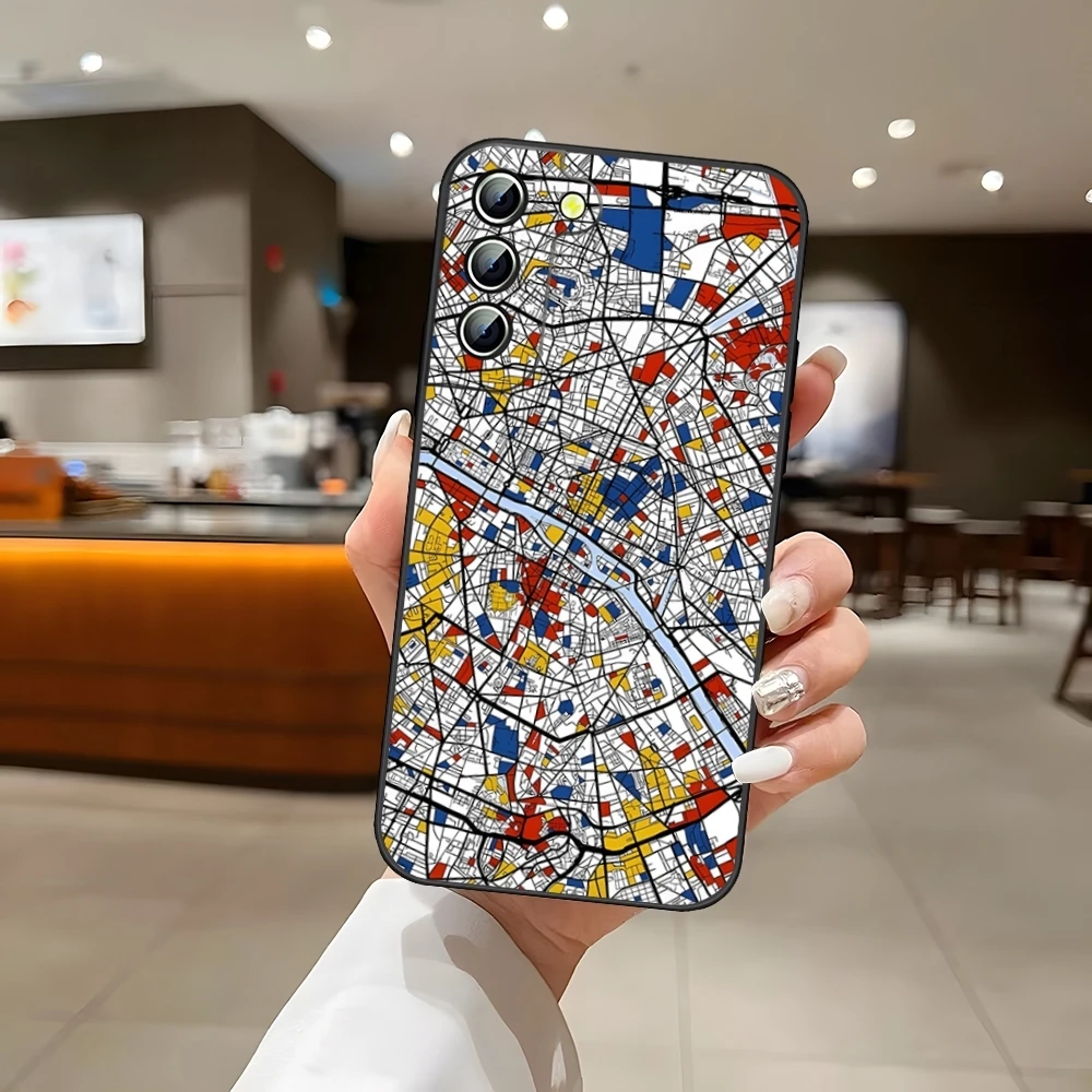 Фото Чехол M-Mondrians для Samsung S25, S26, S24 Ultra, S22, S23, S20 FE, S21 Plus, A54, A34, A16, A53 (задняя крышка) №4