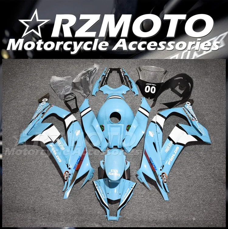 

Новинка, Обтекатели из АБС-пластика для kawasaki Ninja ZX-10R ZX10R 2011 2012 2013 2014 11 12 13 14 15, бесплатно по индивидуальному заказу, небесно-голубого цвета