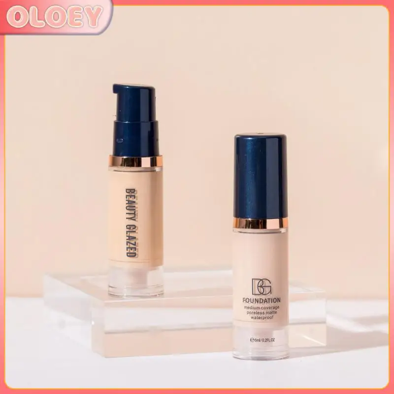 

Face Base Makeup Liquid Foundation Invisible Pore Moisturizing Concealer Waterproof Foundation Cosmetics Full Cover Brighten