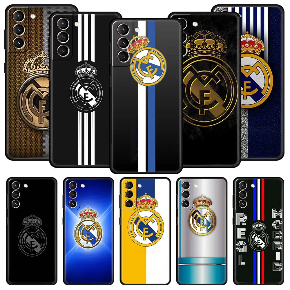 

R-Real M-Madrids Phone Case For Samsung Galaxy S22 Ultra S21+ S20FE S10 Lite S10e S9 S8 Plus s7 edge S30 Silicone Cover Shell