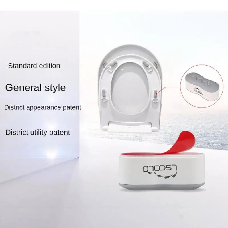 Универсальная подушка для крышки унитаза противоскользящая сиденья резиновая