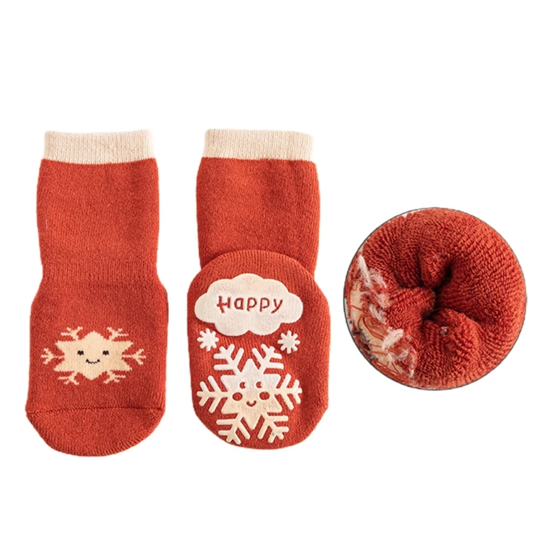 

Pair Unisex Baby Girls Boys Non-Slip Socks Cartoon Footsocks Cotton Leg Warmers Cartoon Printing 0-5 Years Old