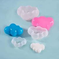 3d cloud shape silicone mold chocolate mousse fondant ice cube pudding candy soap candle molds baking cake decoration tool
