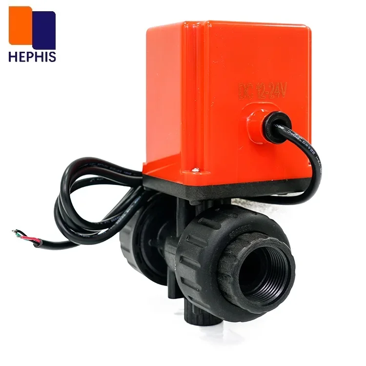 Фото Hephis 2/3 способа, 12/24 В постоянного тока, 110 В/220 В переменного тока, PPO, автоматическое возврата, шаровой кран с электроприводом и высоким качеством №2
