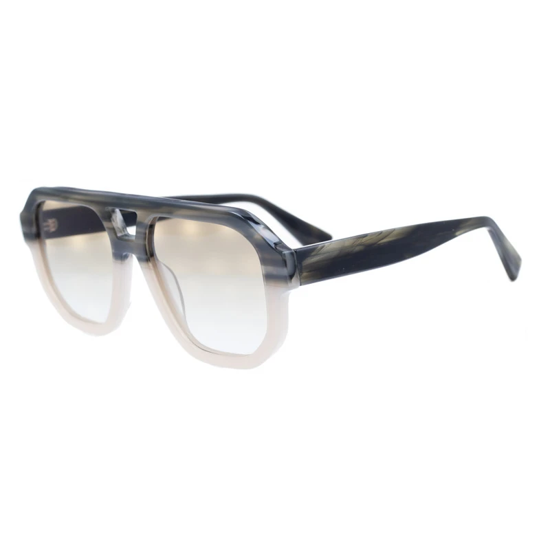 

LARETOROSA Sunglasses Acetate UV400 Protection Eyewear Outdoor Sun Glasses Oculos Gafas De Sol Women Sunglasses Black Brown