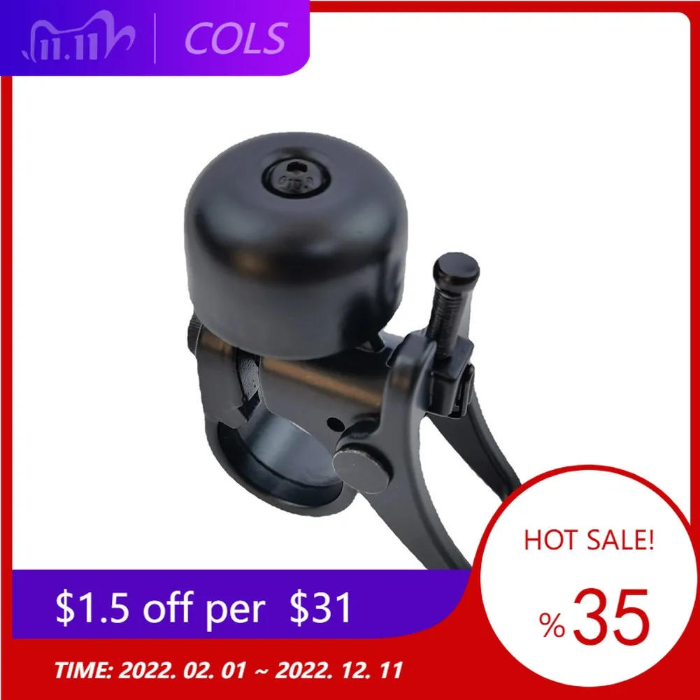 

Electric Scooter Replacement Bell Aluminum Alloy Black Hat Accessories Riding Warning Hat Parts For Xiao*Mi M365/1S/Pro 2