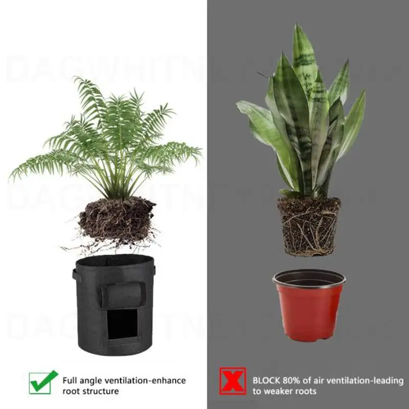 4 галлона 7 галлонов 10 картофельные растения мешки для выращивания цветов детский