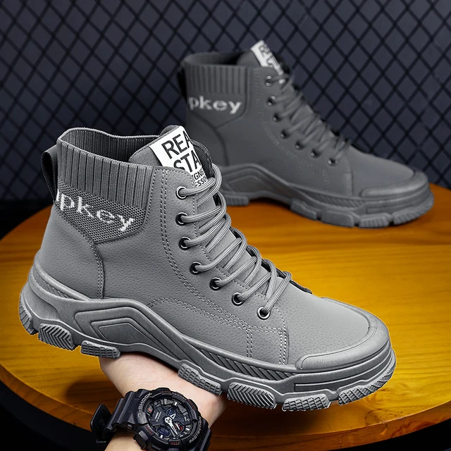 Men Casual Shoes Outdoor Martin Boots 