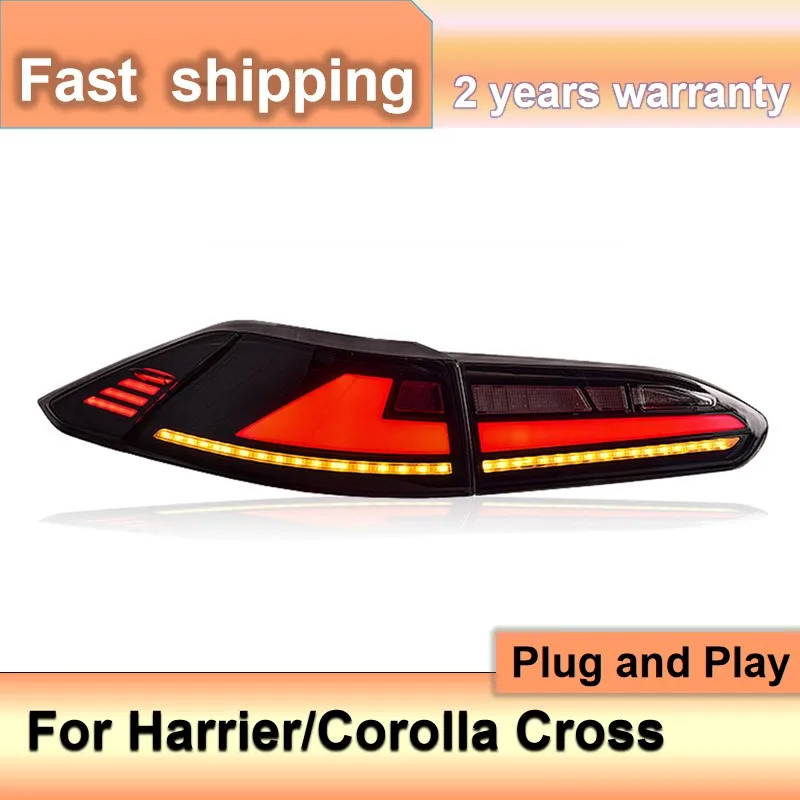 Автомобильные аксессуары для Toyota Corolla поперечные задние фонари 2022-2023 Harrier ДХО
