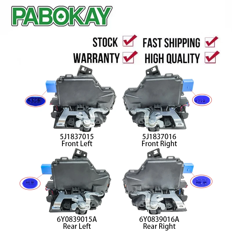 

AP01 Door Central Lock Actuator Mechanism For SKODA FABIA COMBI 2007-2014 2006-2016 5J1837015 5J1837016 5J0839015 5J0839016