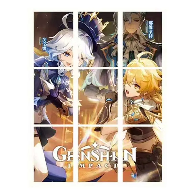 Коллекция открыток Genshin Impact Booster Box редкий аниме игральные карты, игра (art.: 3920c4635cc9d) - 3920c4635cc9d