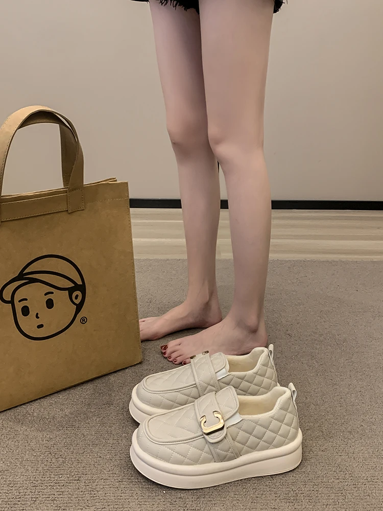 

Универсальная женская обувь с круглым носком 2023, сабо на платформе, женская обувь, новинка, Классические зимние сапоги на шнуровке, однотонные сапоги на среднем каблуке