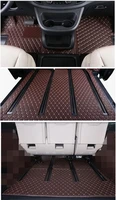 Good quality! Custom full set car floor mats for Mercedes Benz Vito W447 7 8 9 seats 2022-2014 waterproof carpets for Vito 2018