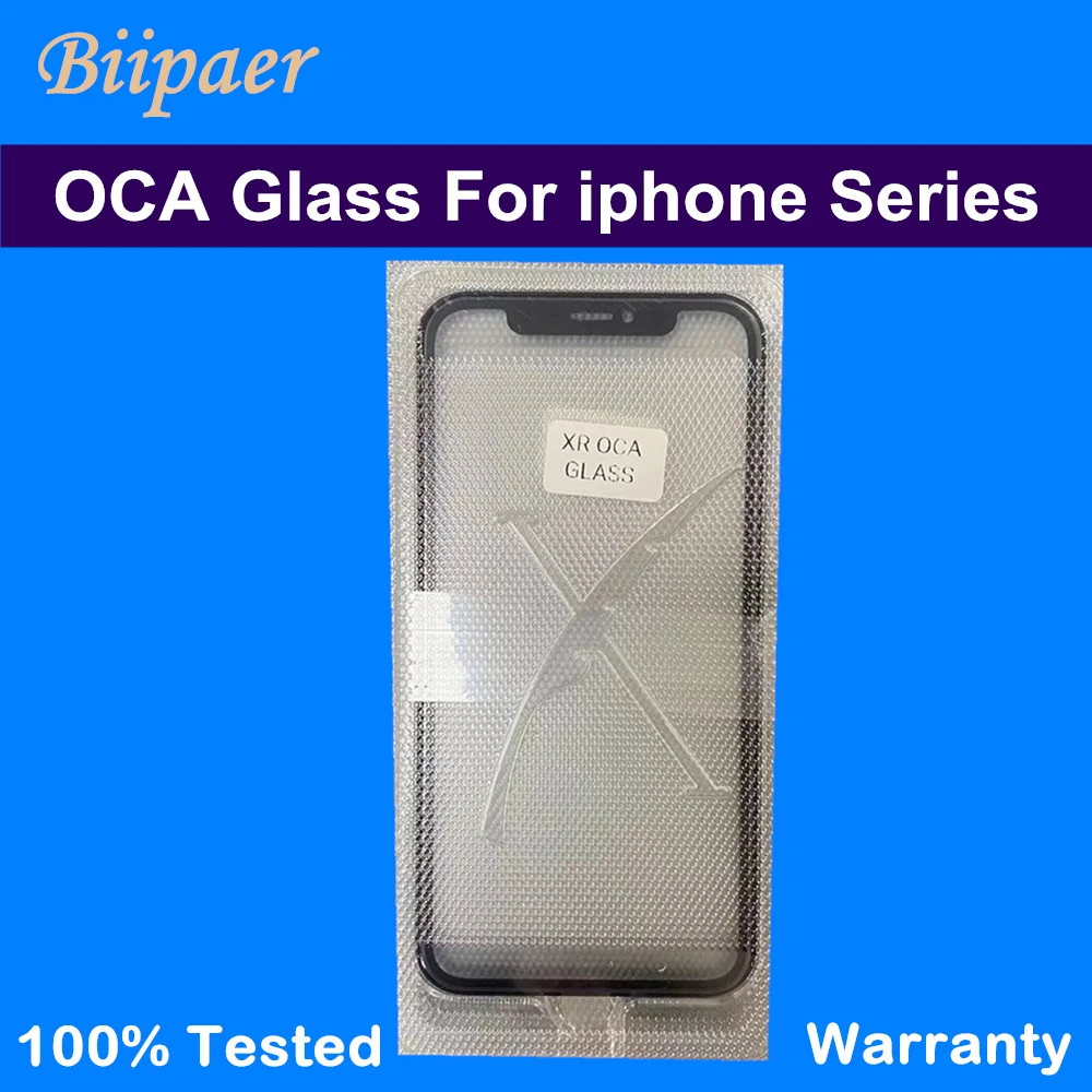 

5pcs/Lot Original OCA Glass For iPhone X XS XR 11 XSMAX 11 Pro 12 12 Pro 12 Promax 13 14 Series OCA Glass
