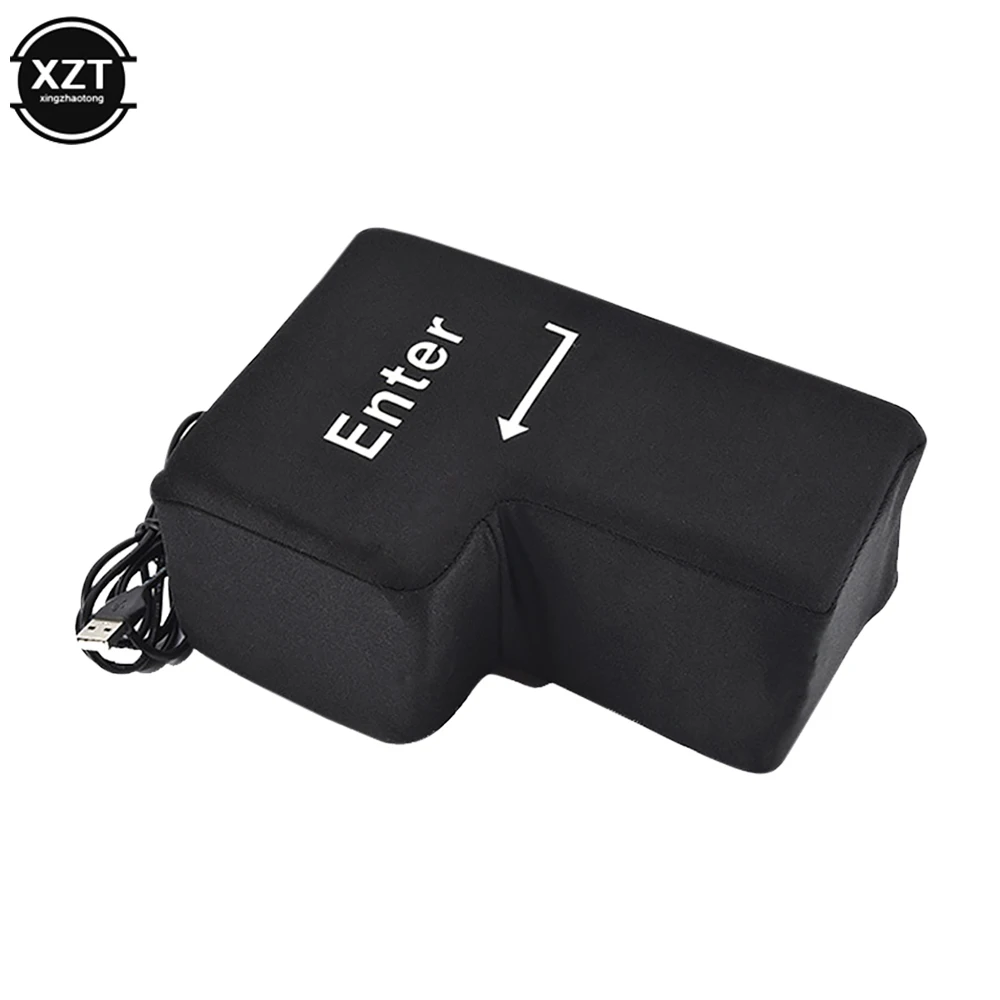 

Большая USB-кнопка для ввода, кнопка антистресса, декомпрессионная компьютерная подушка для вентиляции, кнопка, Настольная подушка, Офисная подушка, игрушка для снятия стресса