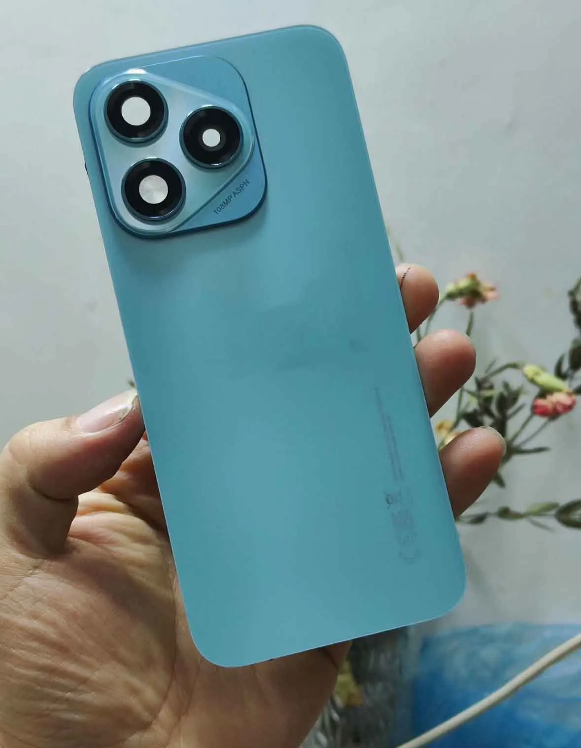 Фото Задняя крышка (корпус) ААА+ качества для Honor 400 Lite, крышка батарейного отсека ABR-NX1, ABR-N31C1, запасные части для задней панели/корпуса №5