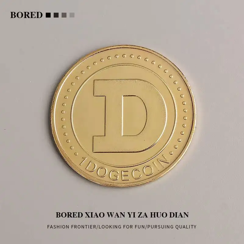 Фото Если вам скучно, дайте ему собаку! Коллекционная памятная монета Doge, монета для игр, небольшой сувенир, декоративный подарок №4
