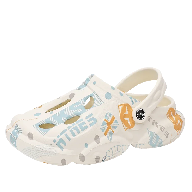 Новые летние мужские пляжные сандалии Baotou с нескользящей толстой подошвой