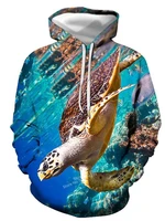 mens sea turtle hoodies fashion animal 3d printed sweatshirts unisex harajuku hip hop hoodie casual pullover jacket