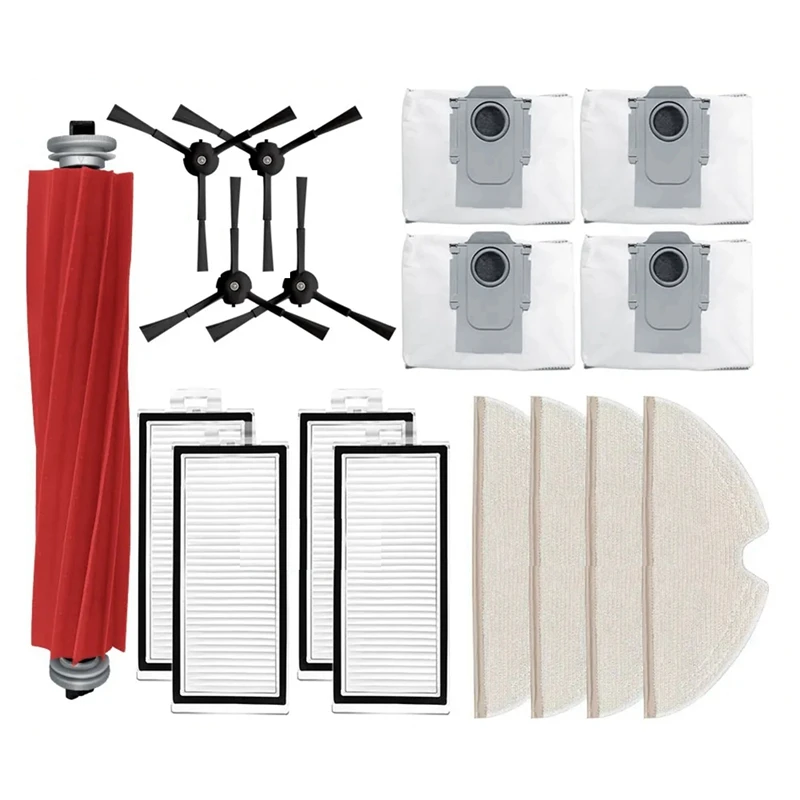 

For Roborock Q8 Max / Q8 Max+ Robot Vacuum Cleaner HEPA Filter Mop Cloths Rag Dust Bag Spare Parts Parts