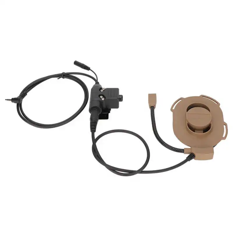 HD01 Military Headset Unilateral Military Noise Reduction Earpiece with U94 and Finger Microphone for Yaese VX-3R HOT