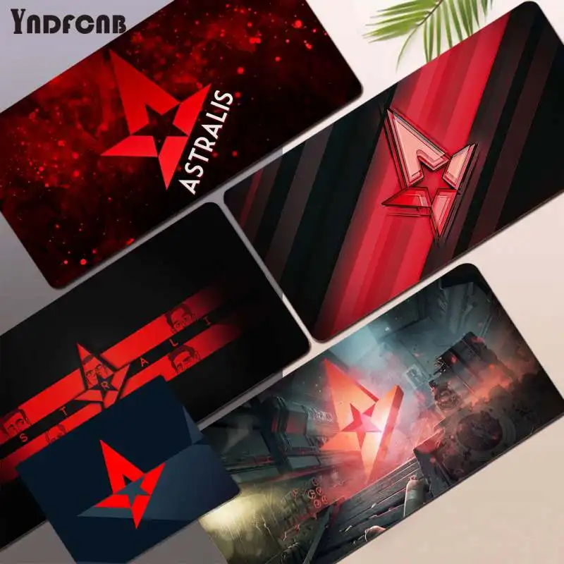 

YNDFCNB Astralis Logo Your Own Mats Mouse Pad Super Creative INS Tide Large Game For CSGO Game Player Desktop PC Computer Laptop