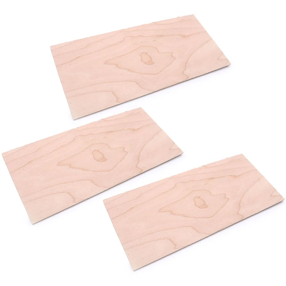

Veneer Guitar Neck Head 3x Acoustic Board Classic DIY Decorative Headstock Makeup Parts Replacement High Quality