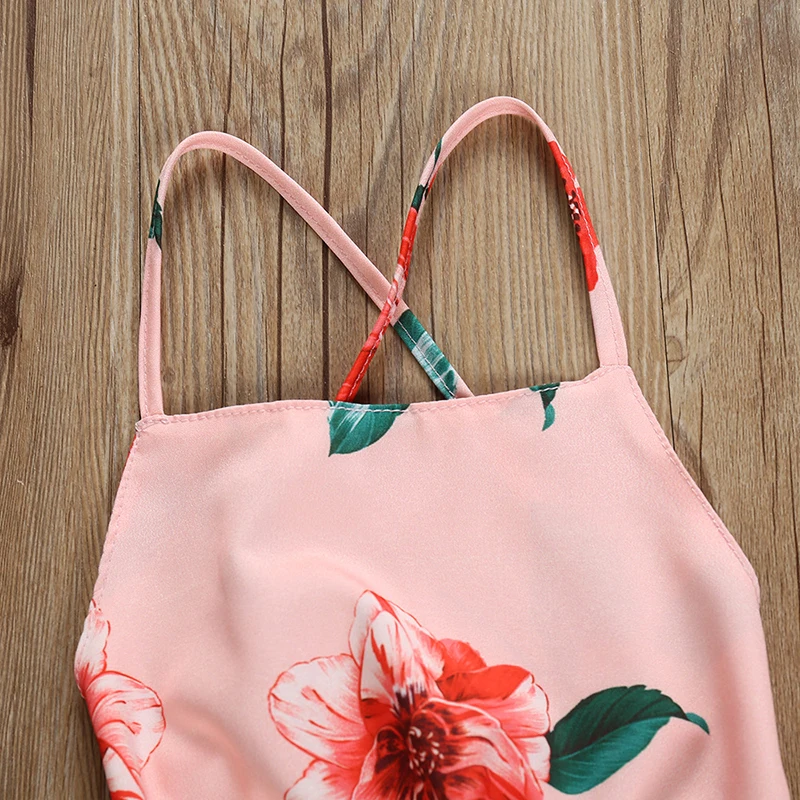 Летние платья для девочек детская одежда в европейском и американском стиле