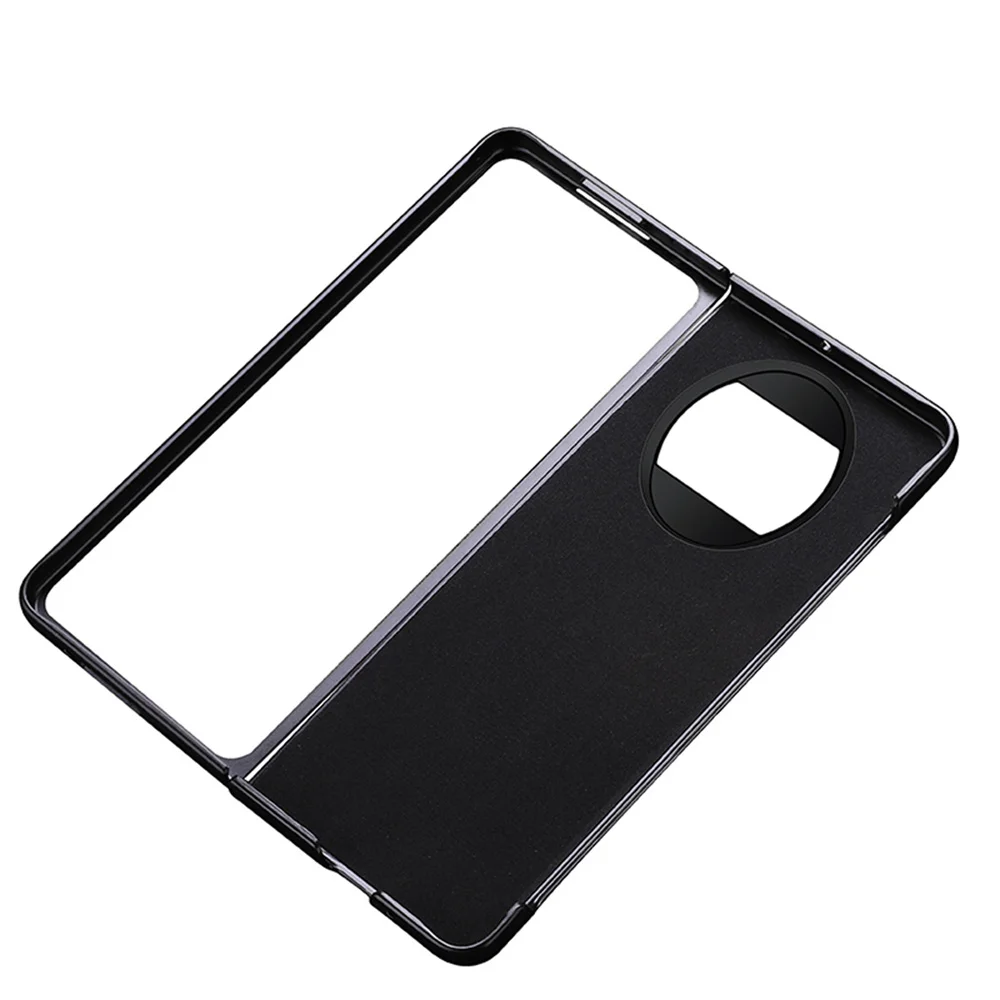 Ультратонкий чехол из натуральной кожи с узором Личи для Huawei Mate X3 XS 2