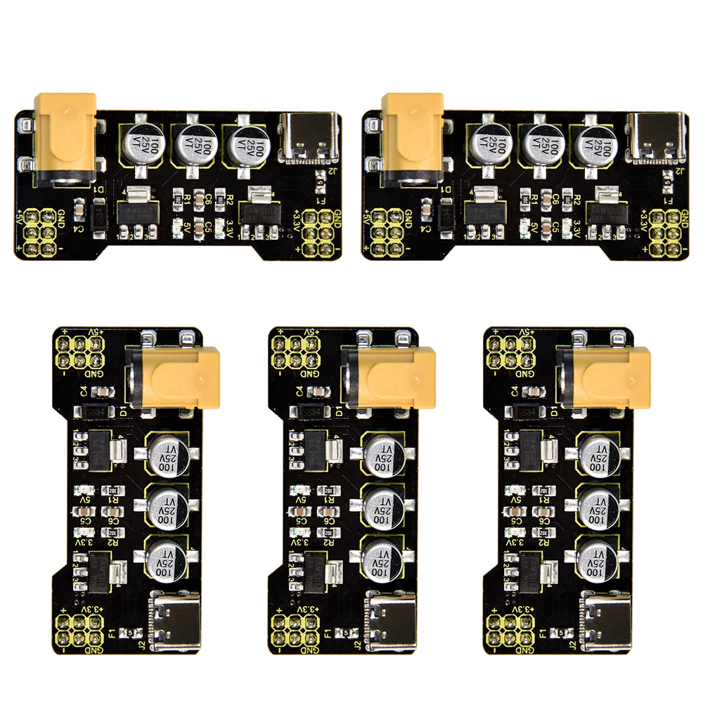 

5PCS Per Pack Keyestudio Power Module Type-C for Breadboard Diy Kit Electronics Accessories