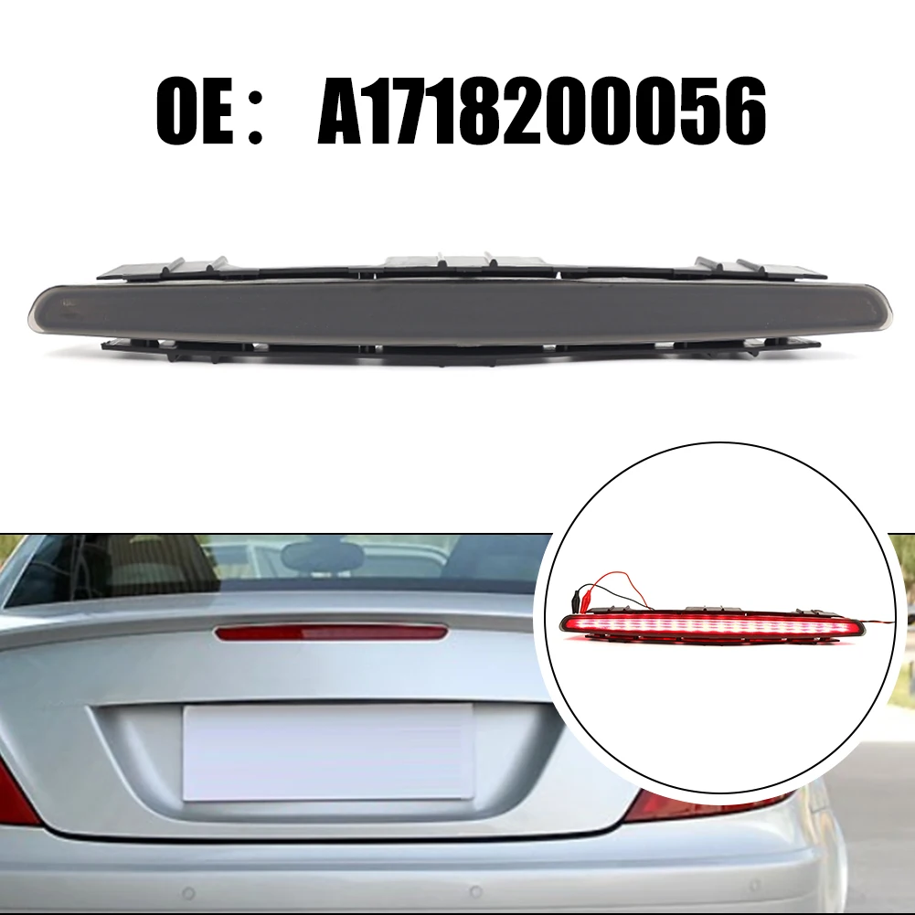 

1pcs 1× 3rd Brake Light Car 3rd Third A1718200556 Accessories Brake Stop Light Lamp For Mercedes-Benz SLK W171