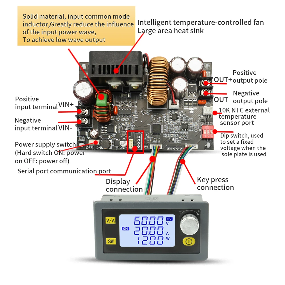 

Регулятор напряжения Aideepen XY6020L
