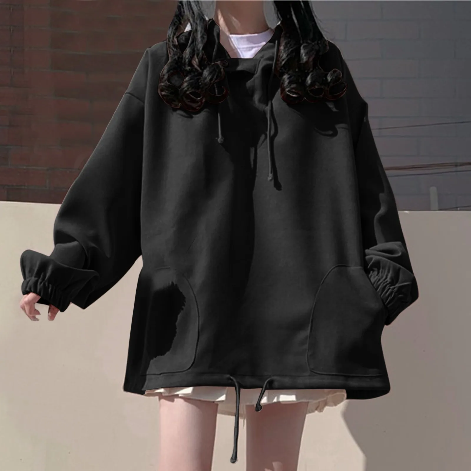 

Zip Sweaters Women Fashion Coat For Womens Hoodies Fall Winter Warm Pockets Drawstring Thin Hooded Jackets Womens Hoodies Tall
