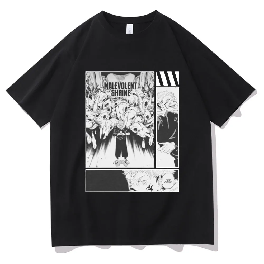 

Jujutsu Kaisen Anime Pattern Tshirt Itadori Yuji and Ryomen Sukuna Print T Shirt Men Women Loose Short Sleeve Mens Fashion Tees